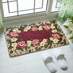 Anti-Slip Entrance Door Mat – Water Absorbing Foot Pad (D Design)