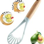 SPRINT4DEALS Wooden Fruit Digger with Wooden Handle – Eco-Friendly Kitchen Tool