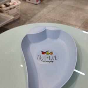 BPA-Free | Decorative Serving Tray | Children's Dinnerware for Snacks & Desserts