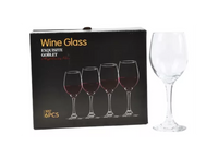 Crystal White Wine Glass Goblet 300ml – Set of 6