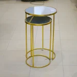 Mirrored Nesting Tables